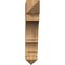 Ekena Millwork Balboa Arts & Crafts Smooth Bracket, Western Red Cedar, 5 1/2"W x 28"D x 28"H BKT06X28X28BOA03SWR - alternate 4